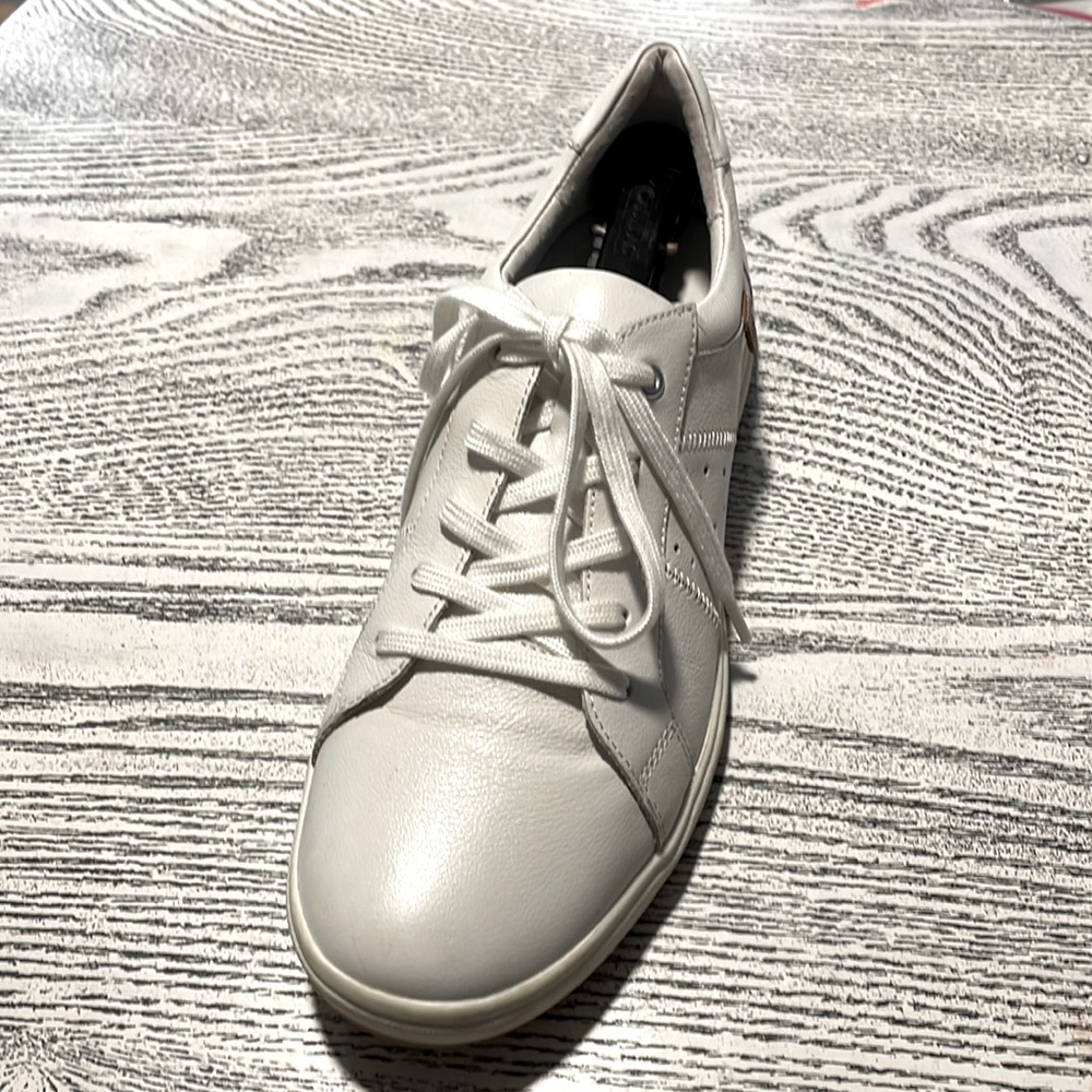 CAREN 01 WHITE LEATHER by JOSEF SEIBEL SIZE 9